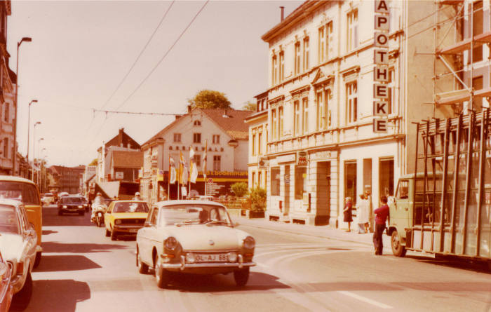 1976 - Die Apotheke auf der Grünewalderstr. 37